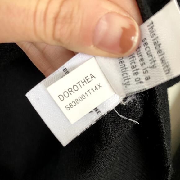 Diane von Furstenberg Dorothea Wool Cardigan Black Small - Picture 5 of 8
